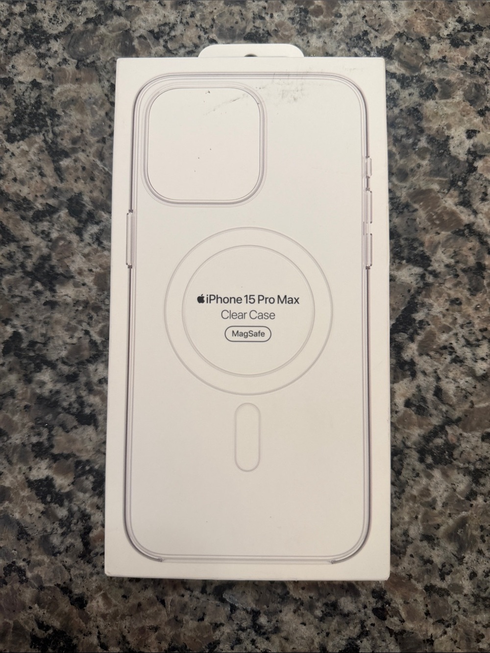 Apple Clear MagSafe iPhone 15 Pro Max Case - Transparent NEW, SEALED IN BOX
